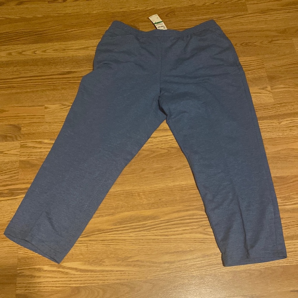 NWT Alfred Dunner classic fit denim in color women size PL elastic waistband
